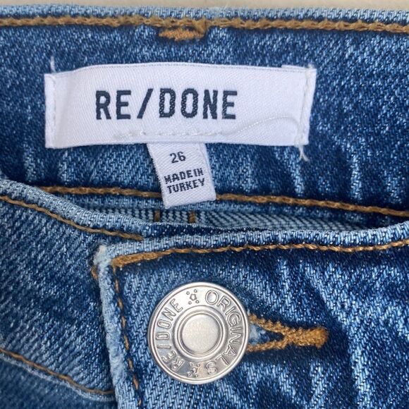 Re/Done Button-Fly Skinny Jeans 26 - Picture 9 of 9